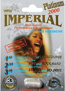 Imperial Platinum 2000 Male Sexual Performance Enhancement