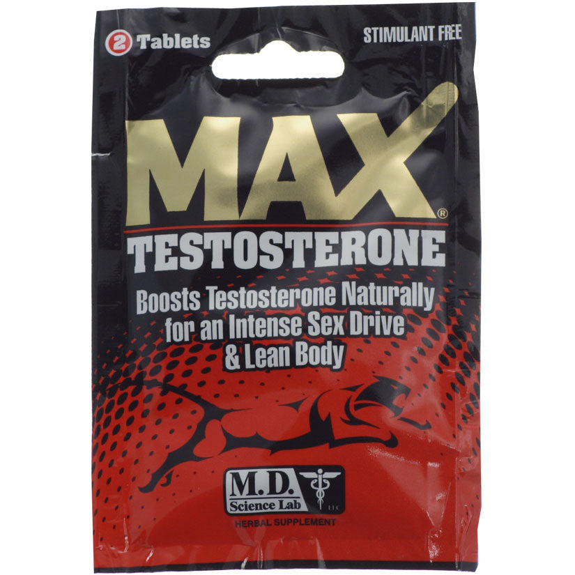 MAX TESTOSTERONE 2 PILL PACK