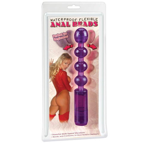 FLEXIBLE ANAL BEADS VIBE PUR