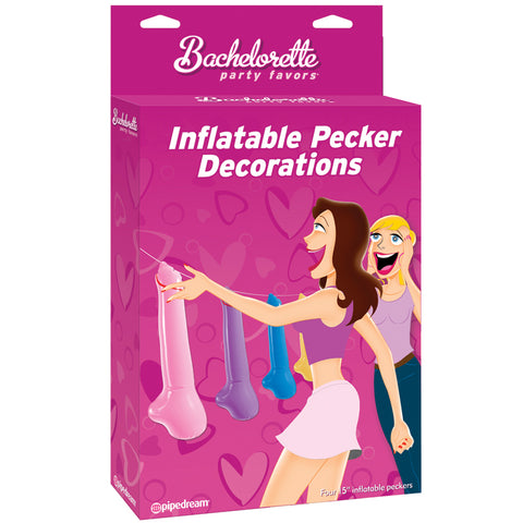 PECKER INFLATABLE DECOR 4PCS