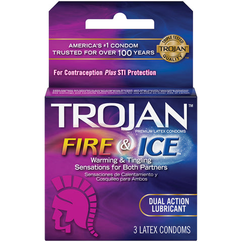 TROJAN FIRE & ICE 3/PK